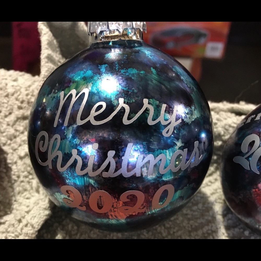 One of a Kind 2020 “Merry Christmas”Ornament